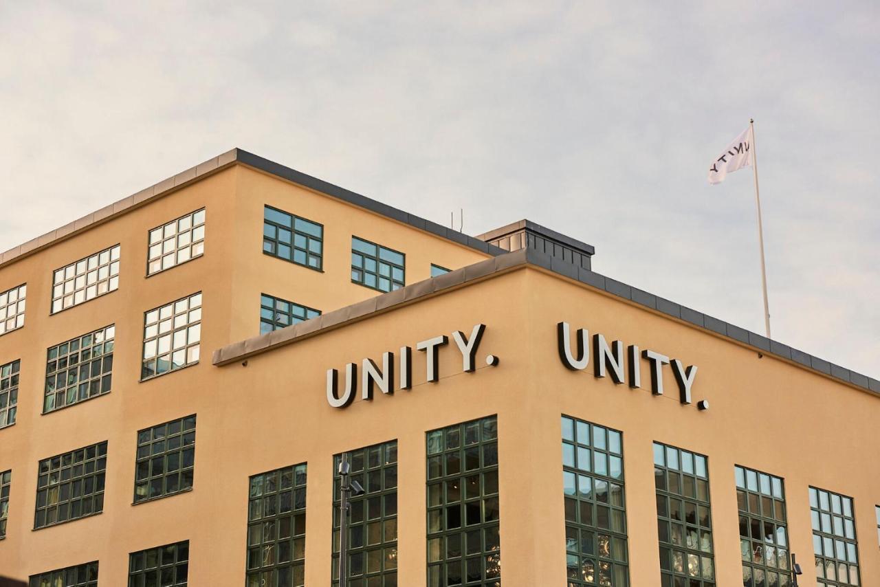 Unity Hammarby Sjoestad - A Studio Hotel Stockholm Exterior foto