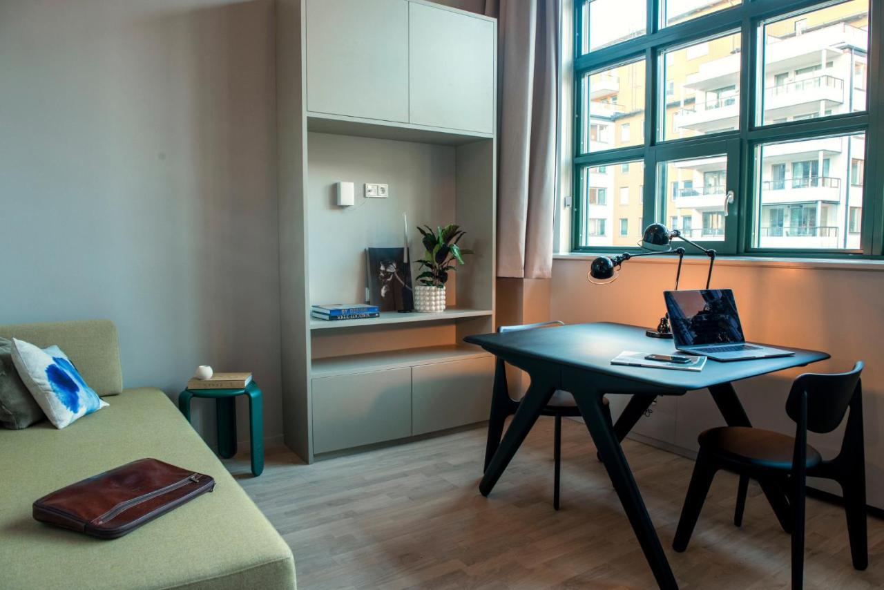 Unity Hammarby Sjoestad - A Studio Hotel Stockholm Exterior foto