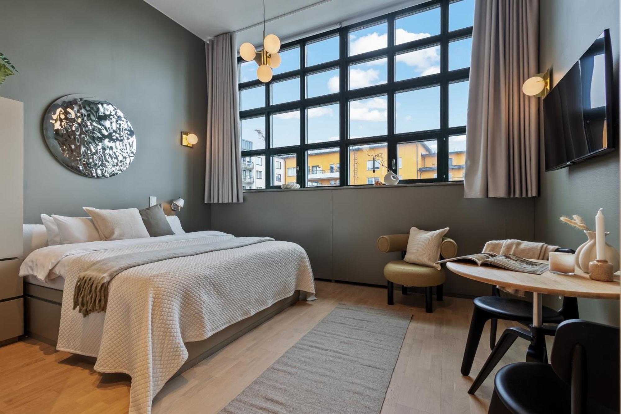 Unity Hammarby Sjoestad - A Studio Hotel Stockholm Exterior foto