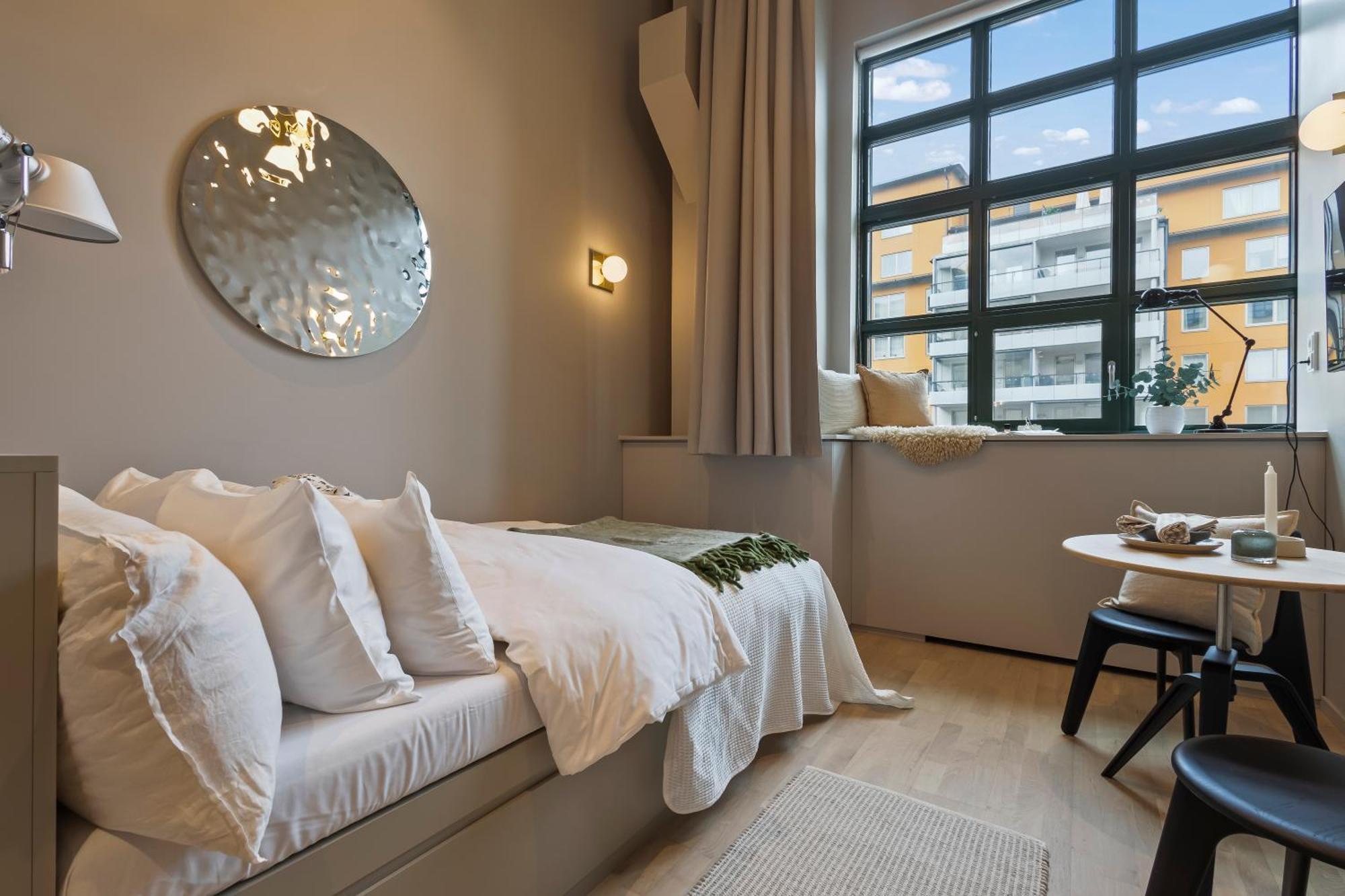 Unity Hammarby Sjoestad - A Studio Hotel Stockholm Exterior foto